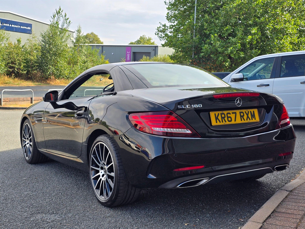 Mercedes-Benz SLC 1.6 Amg Line Euro 6 Ss Black #3