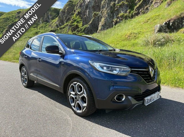Renault Kadjar 1.5 Dci Signature Nav Suv Edc Euro 6 S Blue