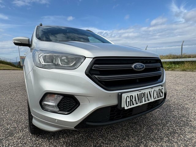 Ford Kuga 2.0 Tdci St-line Suv Powershift Euro 6 NK69FSX Silver #3