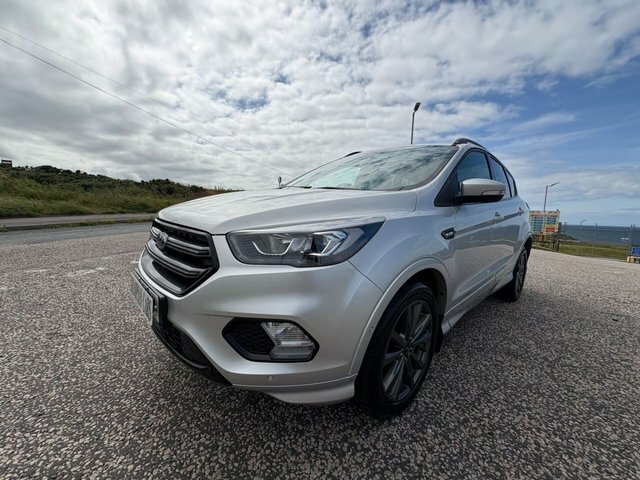 Ford Kuga 2.0 Tdci St-line Suv Powershift Euro 6 NK69FSX Silver #4
