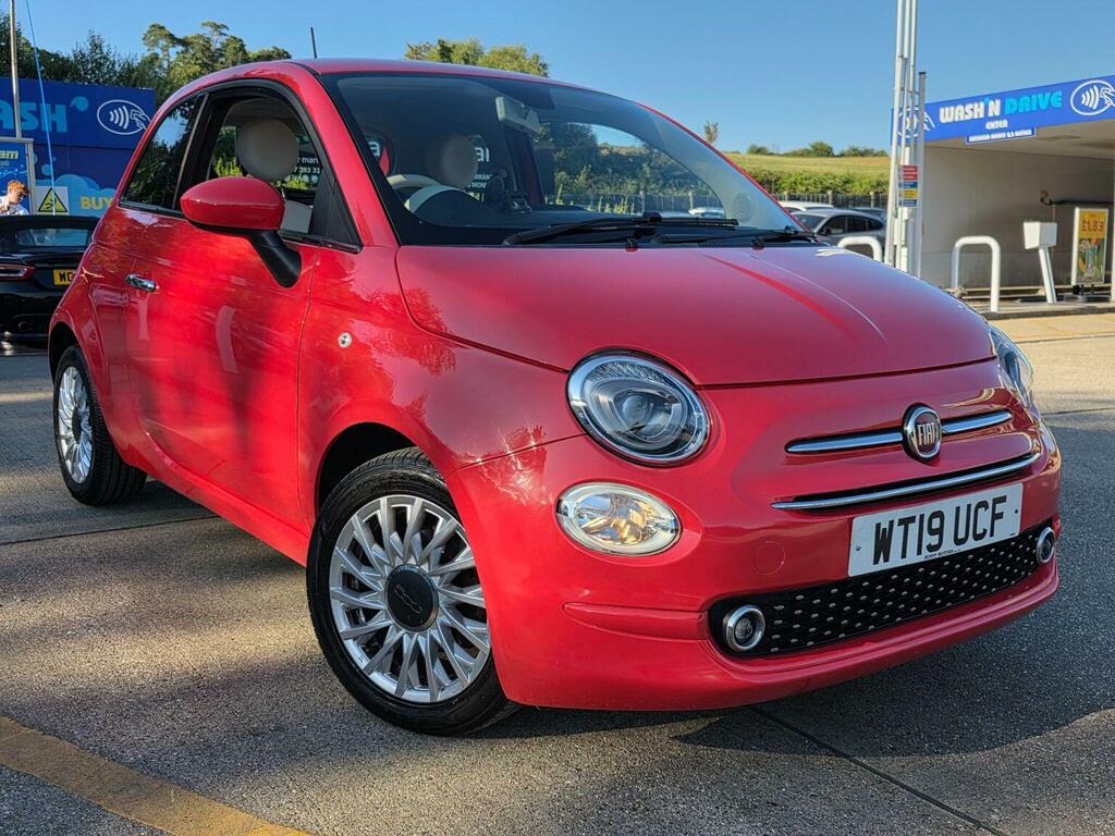 Fiat 500 Hatchback 1.2 Lounge Euro 6 Ss 201919 Pink