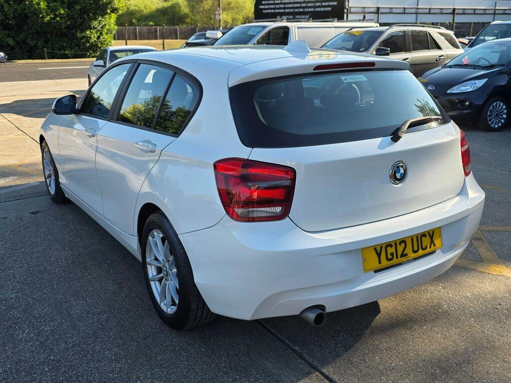 BMW 1 Series Hatchback 2.0 118D Se Euro 5 Ss 201212 YG12UCX White #5