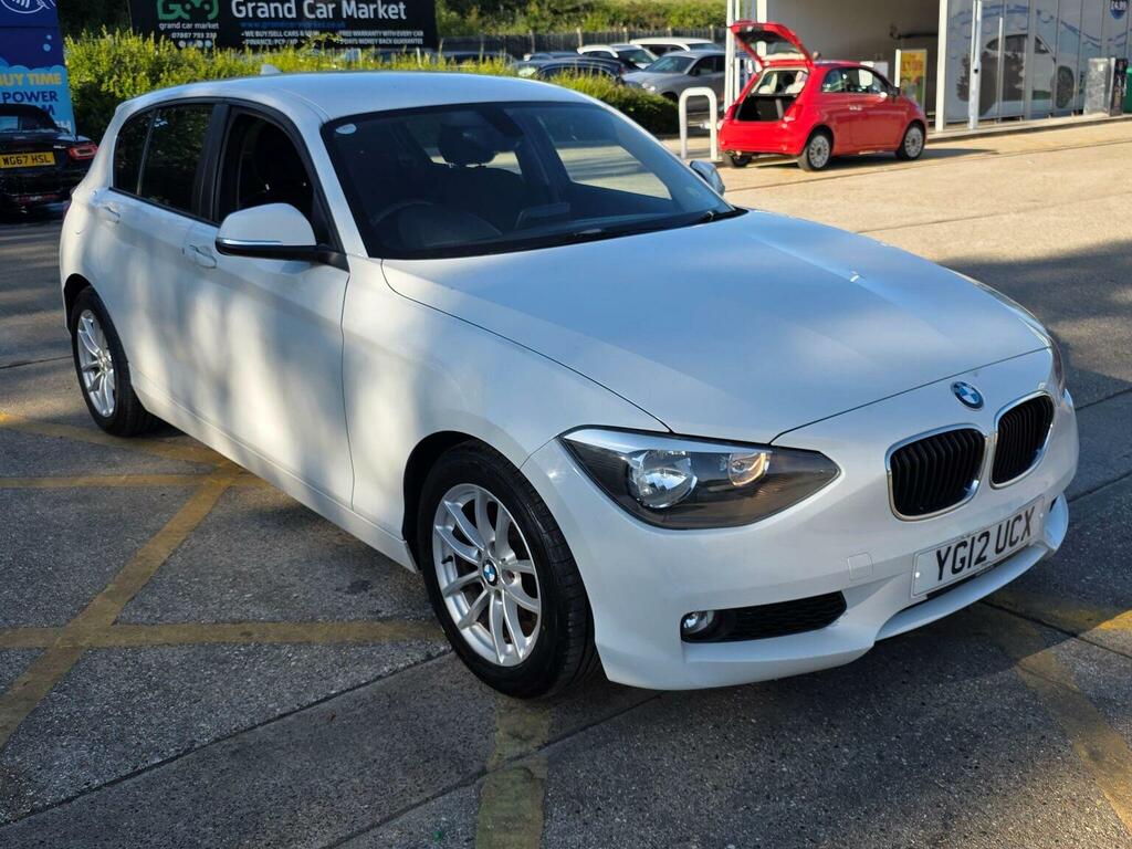 BMW 1 Series Hatchback 2.0 118D Se Euro 5 Ss 201212 YG12UCX White #3