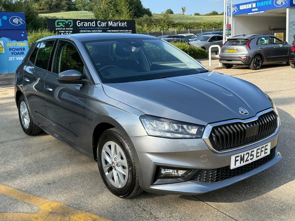 Skoda Fabia Hatchback 1.0 Tsi Se Edition Dsg Euro 6 Ss FM25EFE Grey #3