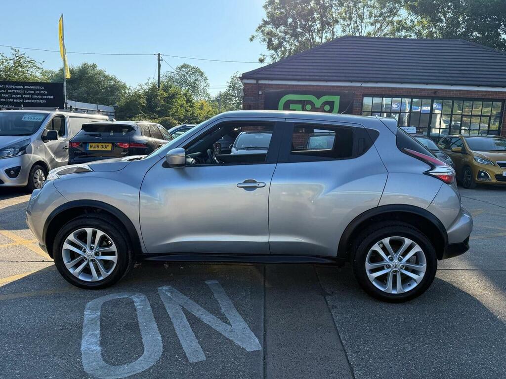 Nissan Juke Suv 1.2 Dig-t N-connecta Euro 6 Ss 201666 VE66UEO Silver #4
