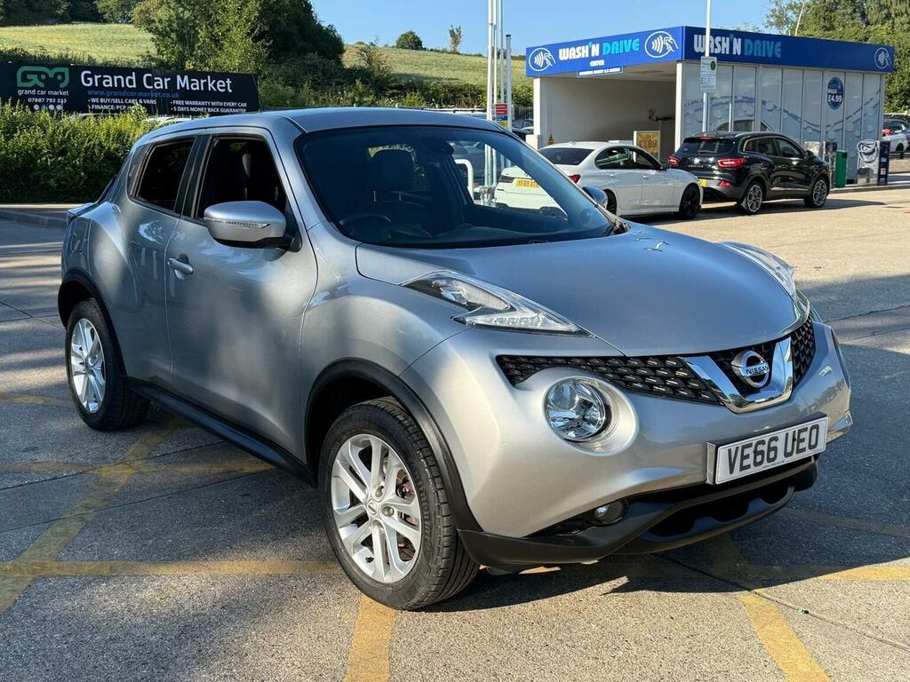 Nissan Juke Suv 1.2 Dig-t N-connecta Euro 6 Ss 201666 VE66UEO Silver #5