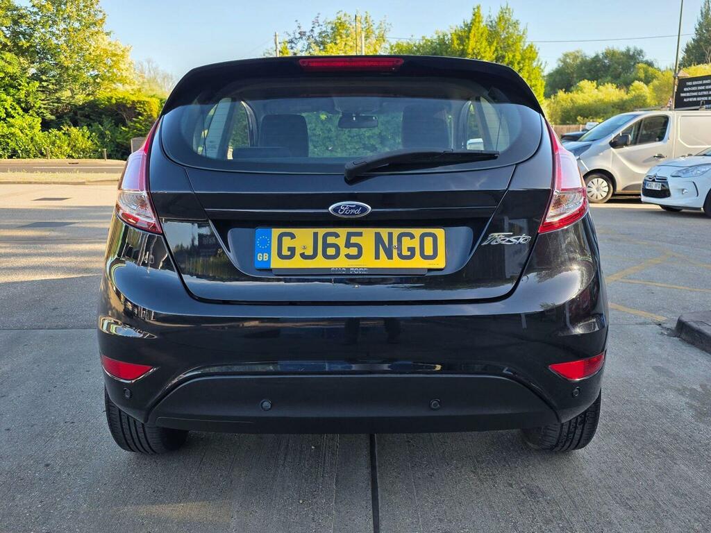 Ford Fiesta Hatchback 1.25 Zetec Euro 6 201565 Black #4