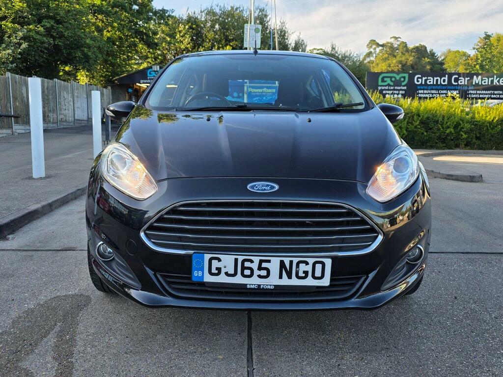 Ford Fiesta Hatchback 1.25 Zetec Euro 6 201565 Black #3