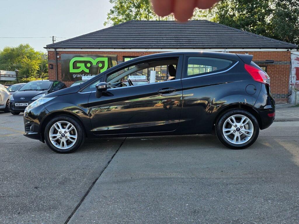 Ford Fiesta Hatchback 1.25 Zetec Euro 6 201565 Black #5