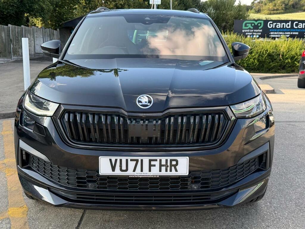 Skoda Kodiaq Suv 2.0 Tdi Sportline Dsg 4Wd Euro 6 Ss 7 VU71FHR Black #3
