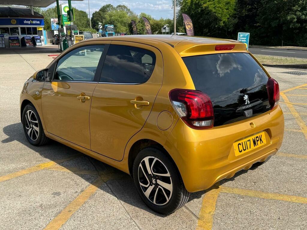 Peugeot 108 1.0 Allure 2 Tronic Euro 6 Yellow #5