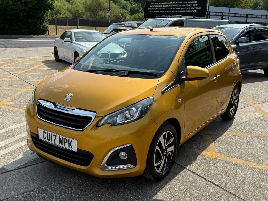 Peugeot 108 1.0 Allure 2 Tronic Euro 6 Yellow #2