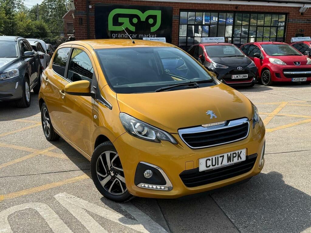 Peugeot 108 1.0 Allure 2 Tronic Euro 6 Yellow