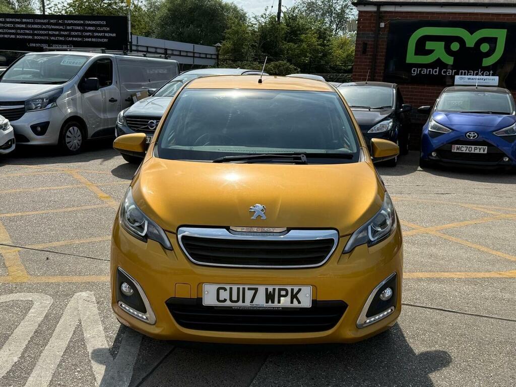 Peugeot 108 1.0 Allure 2 Tronic Euro 6 Yellow #3