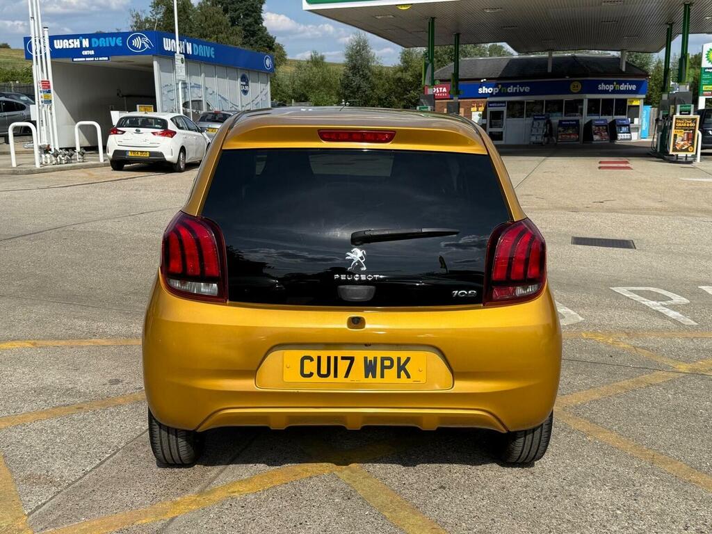 Peugeot 108 1.0 Allure 2 Tronic Euro 6 Yellow #4