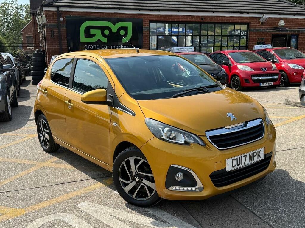 Peugeot 108 1.0 Allure 2 Tronic Euro 6 Yellow #6