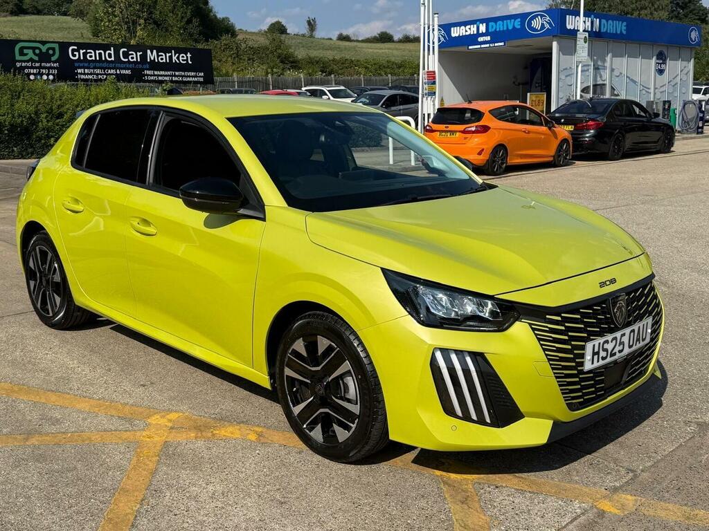 Peugeot 208 Hatchback 1.2 Puretech Allure Euro 6 Ss 20 HS25OAU Yellow #5