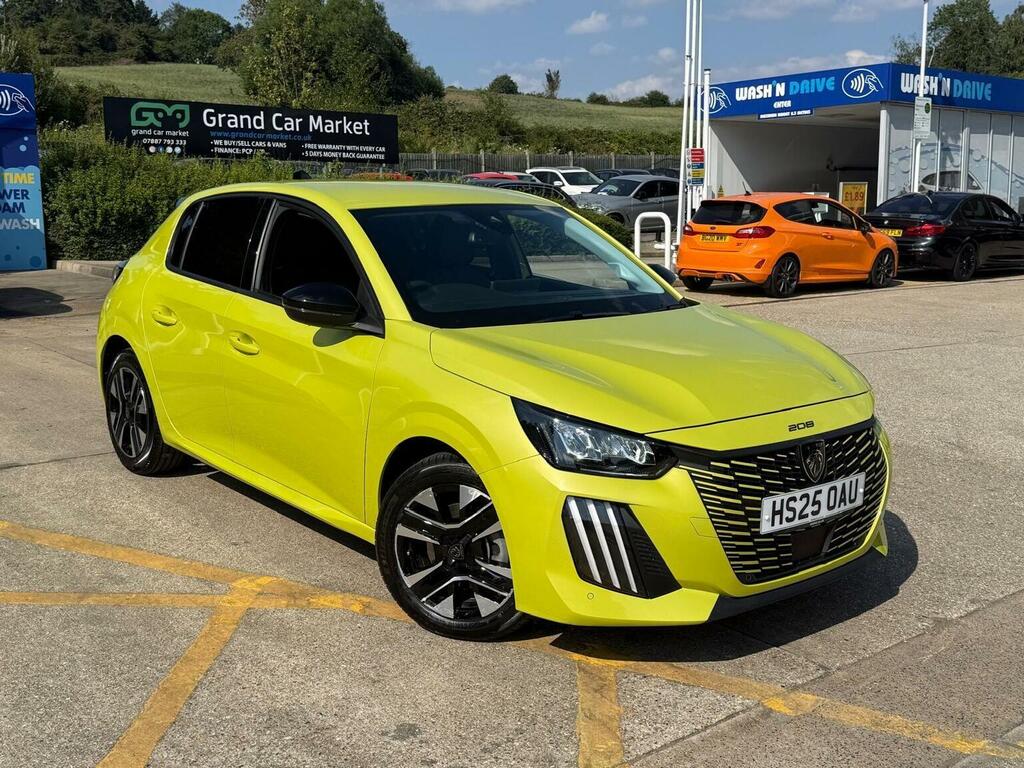 Peugeot 208 Hatchback 1.2 Puretech Allure Euro 6 Ss 20 HS25OAU Yellow #6