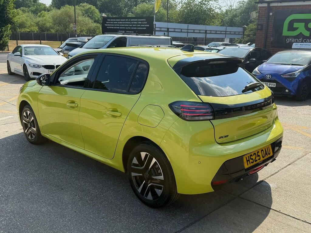 Peugeot 208 Hatchback 1.2 Puretech Allure Euro 6 Ss 20 HS25OAU Yellow #4