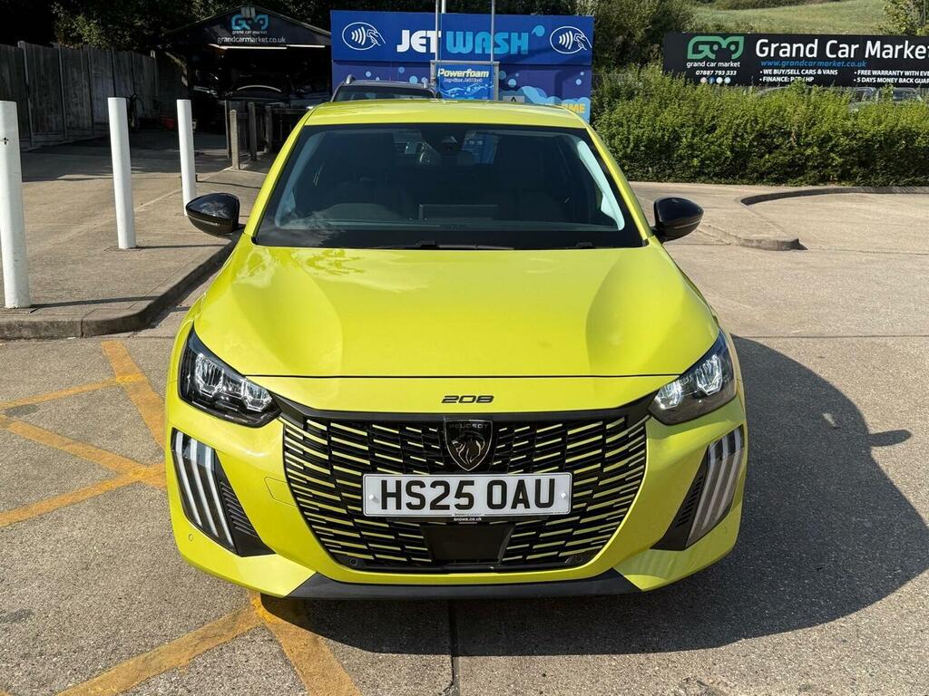 Peugeot 208 Hatchback 1.2 Puretech Allure Euro 6 Ss 20 HS25OAU Yellow #3