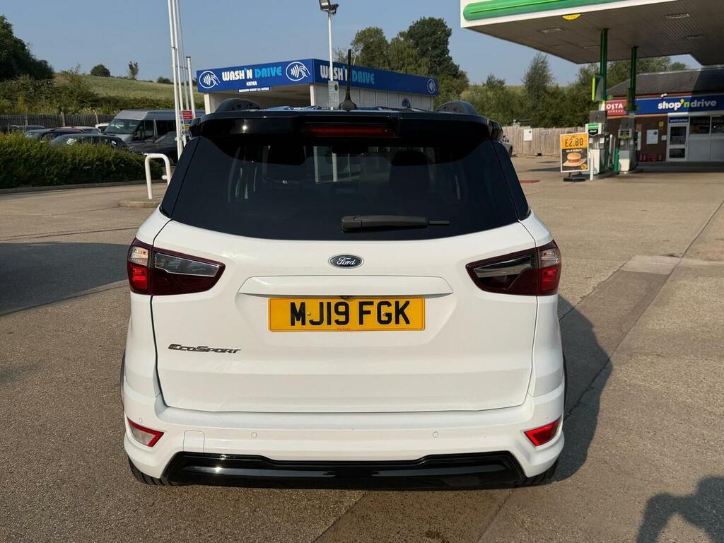 Ford Ecosport Suv 1.0T Ecoboost St-line Euro 6 Ss 20191 MJ19FGK White #4