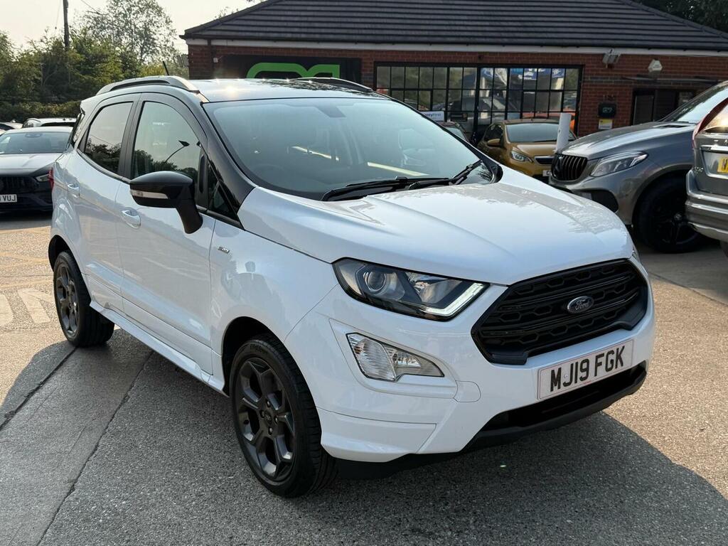 Ford Ecosport Suv 1.0T Ecoboost St-line Euro 6 Ss 20191 MJ19FGK White #6