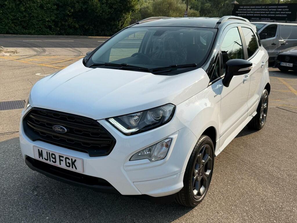 Ford Ecosport Suv 1.0T Ecoboost St-line Euro 6 Ss 20191 MJ19FGK White #2