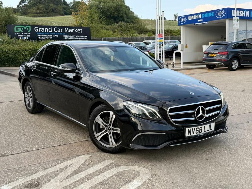 Mercedes-Benz E Class Saloon 2.0 E220d Se G-tronic Euro 6 Ss 20 NV68LJL Black