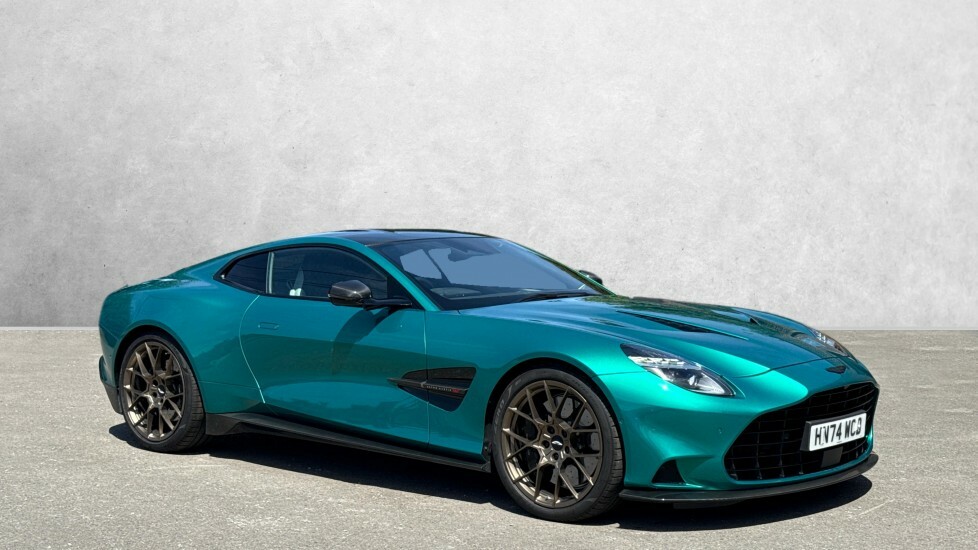 Aston Martin Vanquish V12 Coupe Green