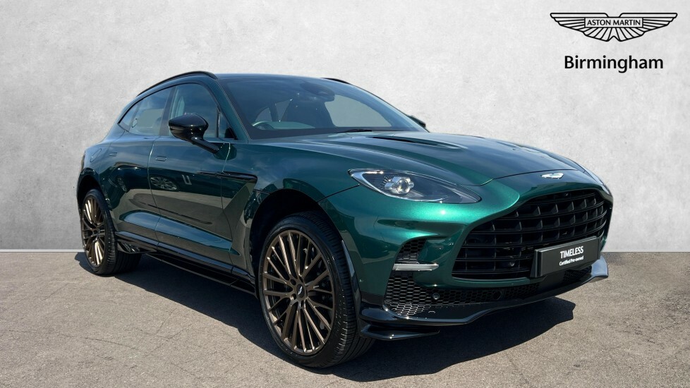 Aston Martin DBX 4.0L V8 707 25My Green