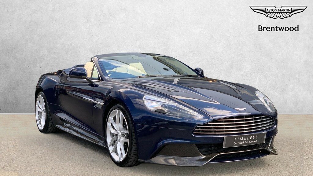 Aston Martin Vanquish Volante Blue #2