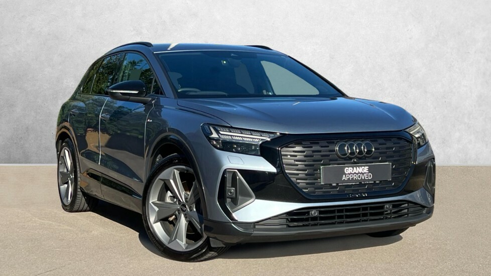 Audi Q4 E Tron Black Edition Blue