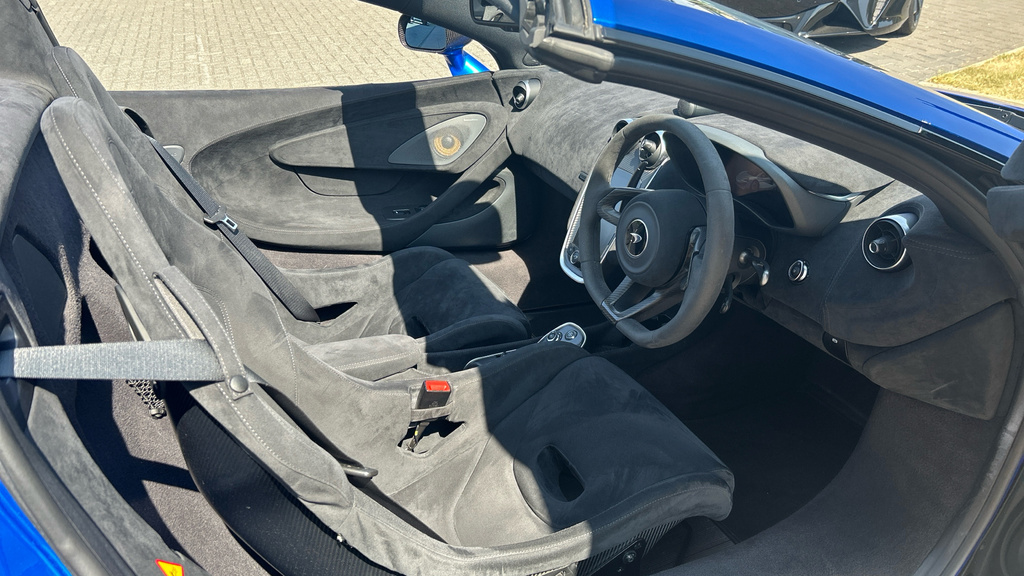McLaren 600LT Spider Spider Blue #4