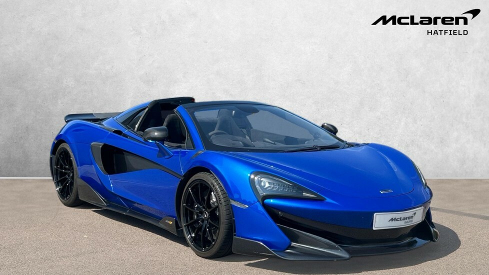 McLaren 600LT Spider Spider Blue