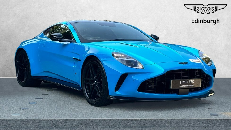 Aston Martin Vantage 4.0L V8 S Coupe Blue