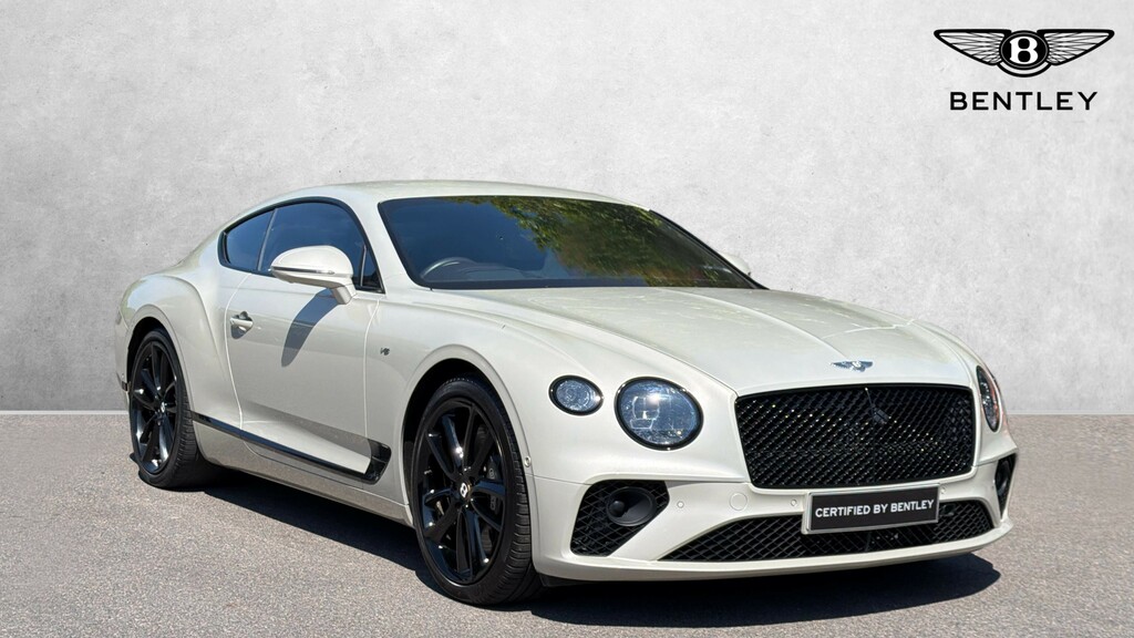 Bentley Continental Gt Gt V8 White #2