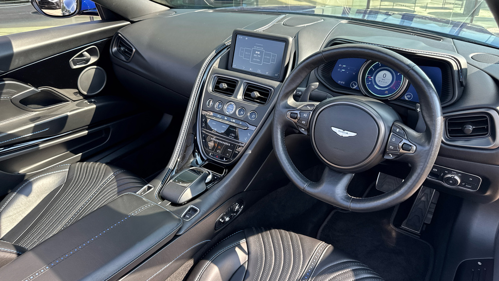 Aston Martin DB11 Volante Blue #4