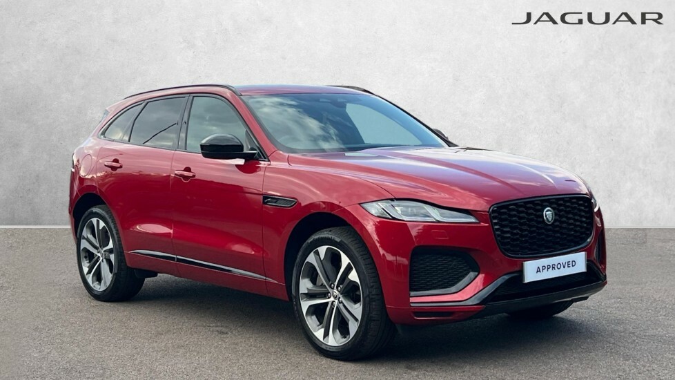 Jaguar F-Pace 3.0 D300 R-dynamic Hse Awd Red