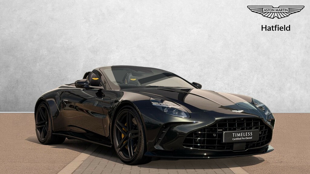 Aston Martin Vantage S Roadster Green