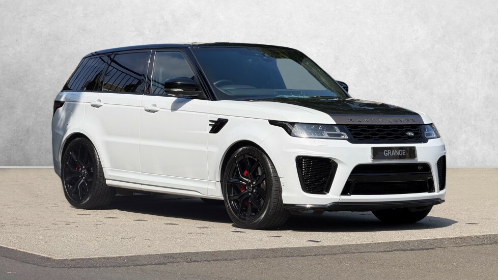 Land Rover Range Rover Sport 5.0L V8 Svr White