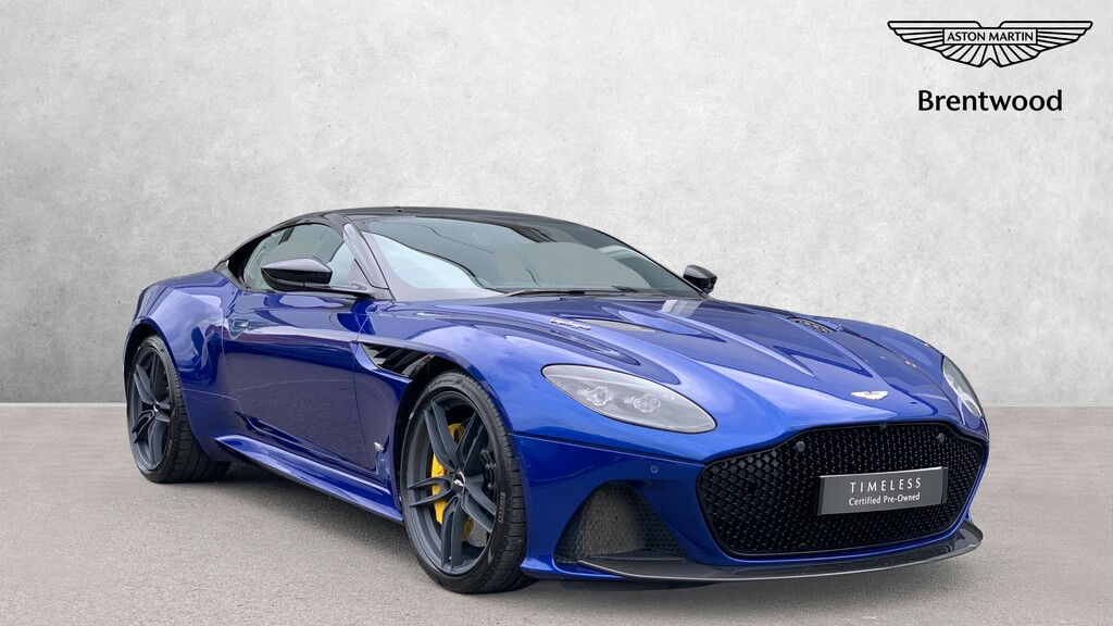 Aston Martin DBS Superleggera Blue