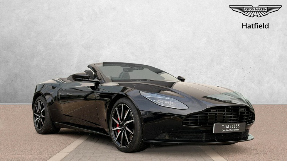 Aston Martin DB11 4.0L V8 Volante Black