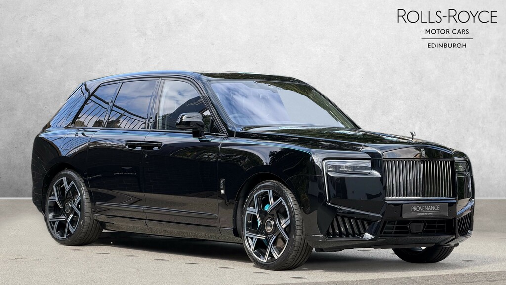 Rolls-Royce Cullinan Series II 6.75L V12 Black Badge Black