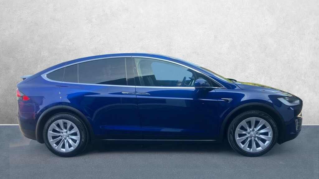 Tesla Model X Long Range Awd Blue #3