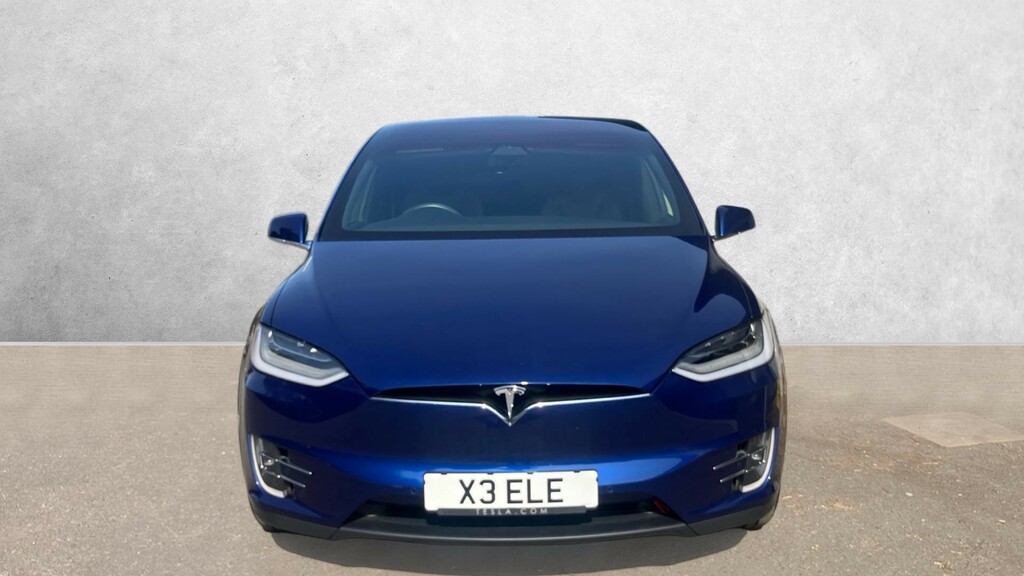 Tesla Model X Long Range Awd Blue #2