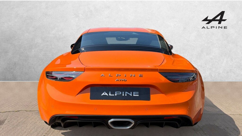 Alpine A110 Coupe Orange #4