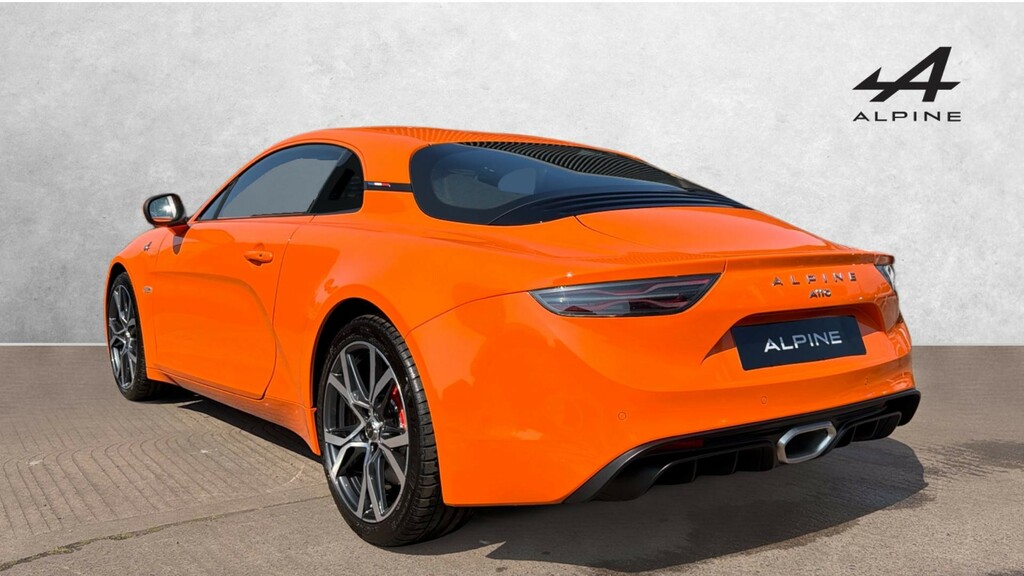 Alpine A110 Coupe Orange #5