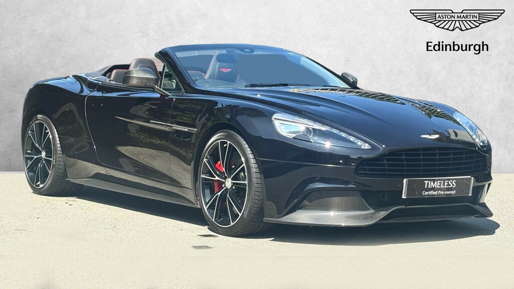 Aston Martin Vanquish Volante Black
