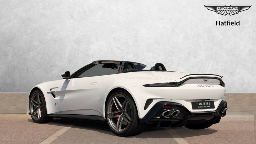 Aston Martin Vantage V8 S Roadster White #2