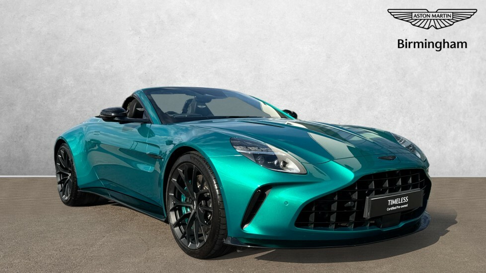 Aston Martin Vantage 4.0L V8 Roadster Green